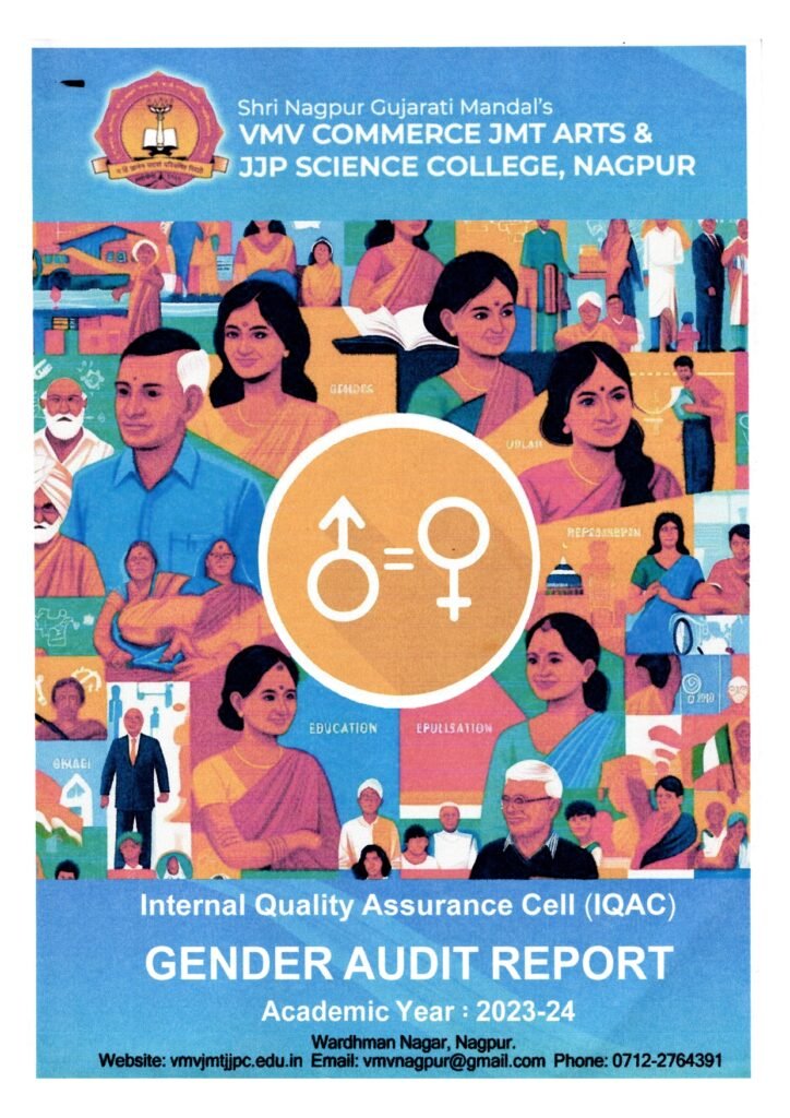 Https vmvjmtjjpc.edu.in wp content uploads 2024 11 Gender Audit Report 23 24 page